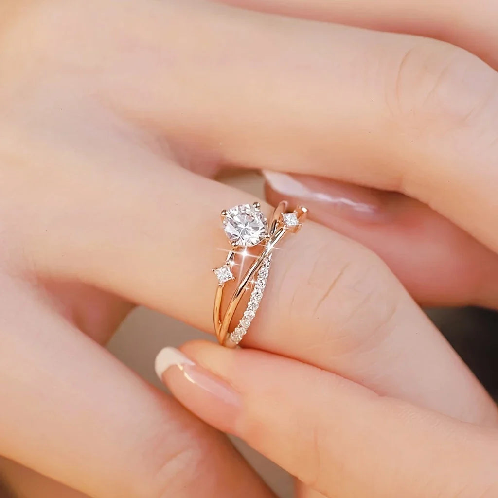 Radiant Grace Ring | Sammen mod Brystkræft (1+1 Gratis)