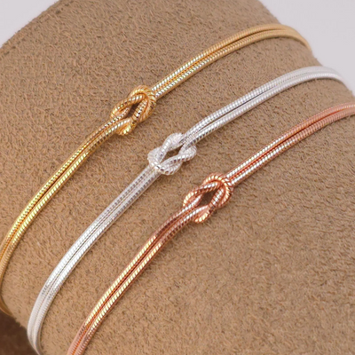 Eternal Knot Armbånd | Støt Brystkræft (1+1 GRATIS)