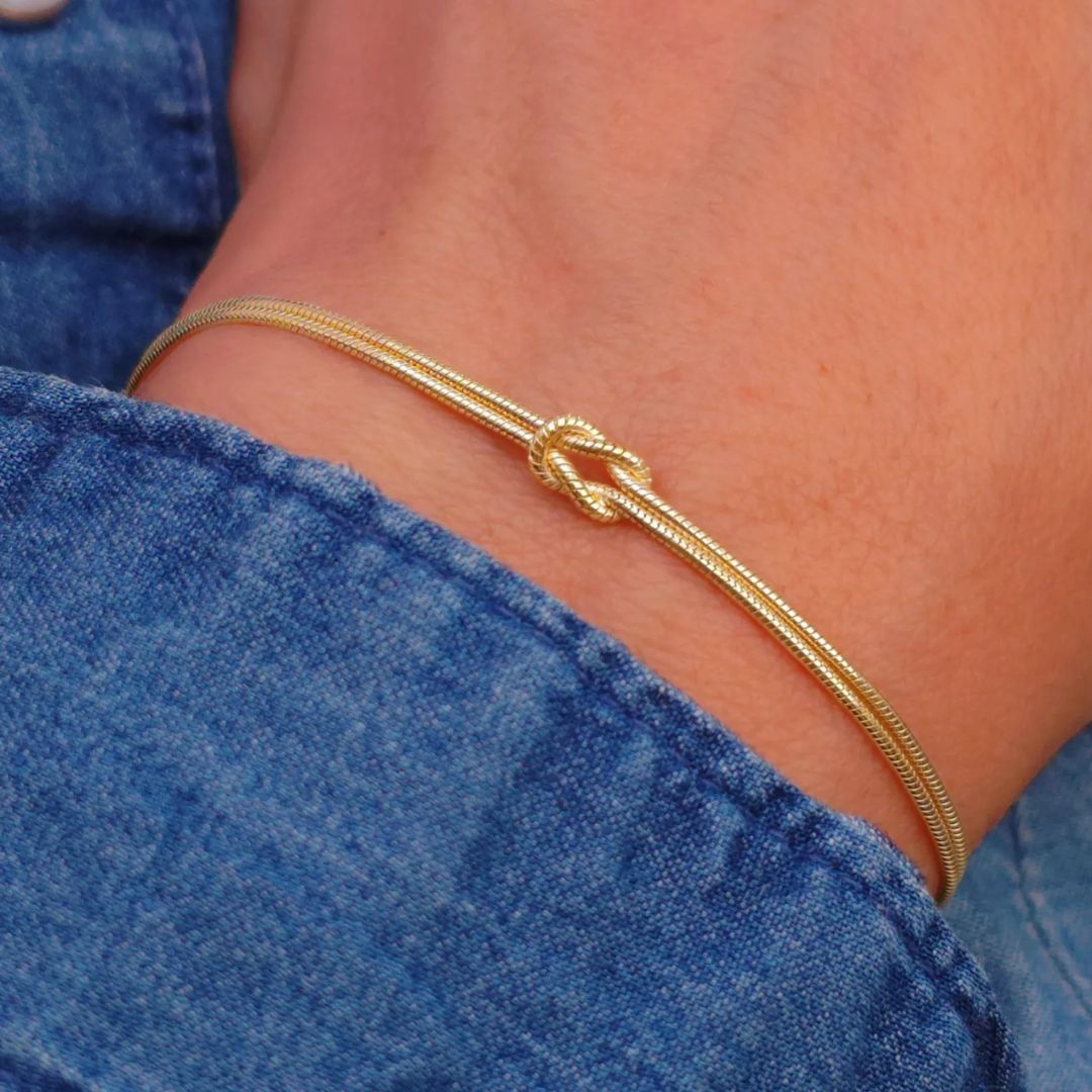 Eternal Knot Armbånd | Støt Brystkræft (1+1 GRATIS)