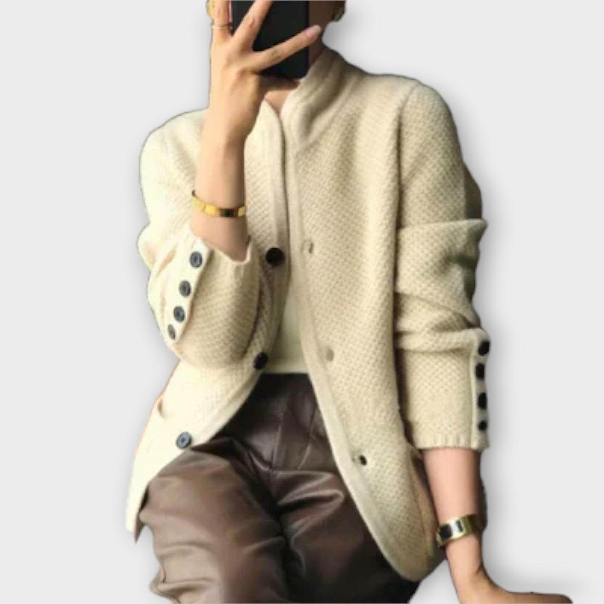 Cassy™ - Stilfuld cardigan