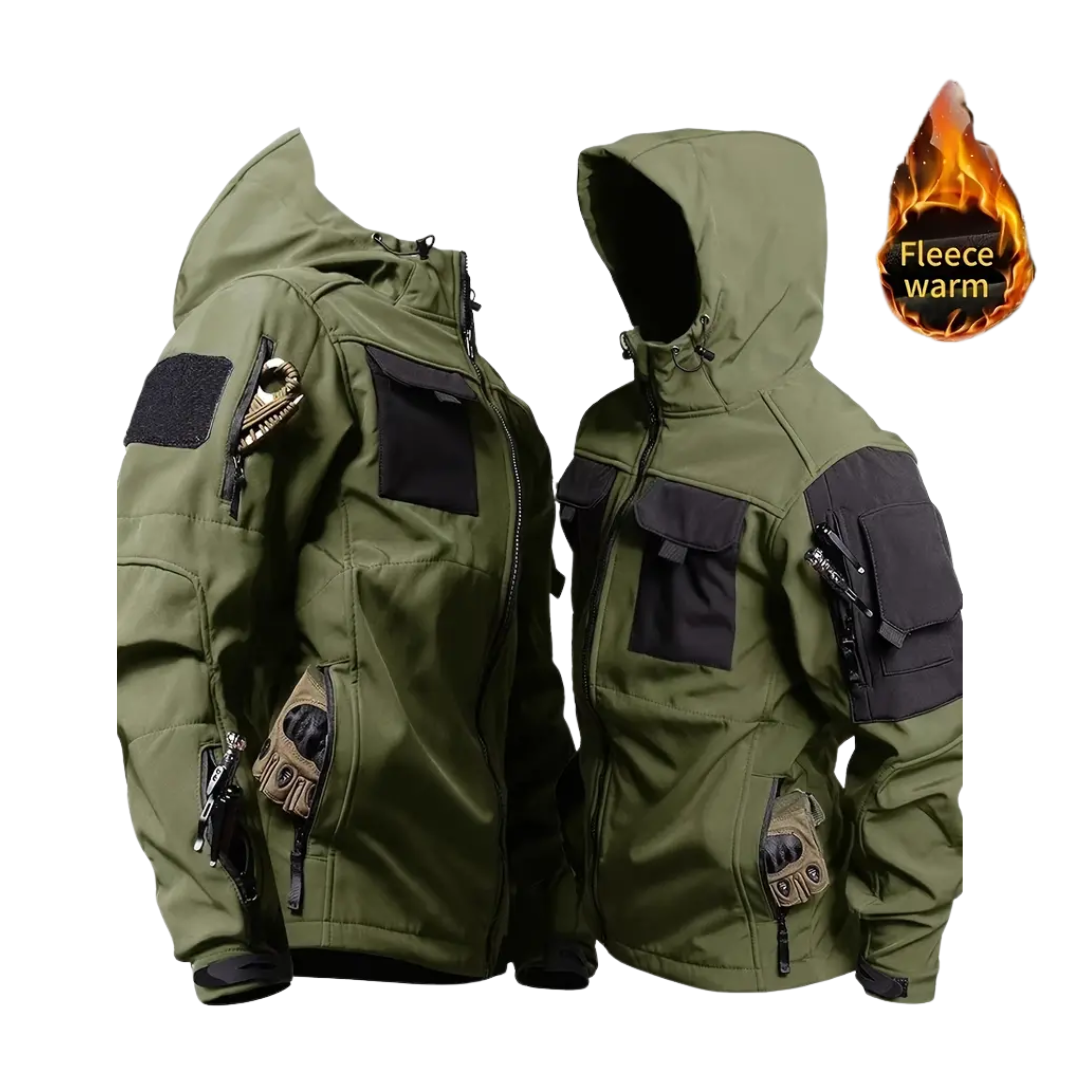 Jason – Fleeceforet Taktisk Utility Jakke