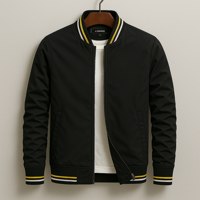 Vestiri™ | Elegant Bomberjakke med Striber