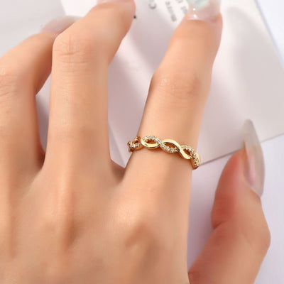 Snoet Elegance Ring | Sammen mod Brystkræft (1+1 GRATIS)