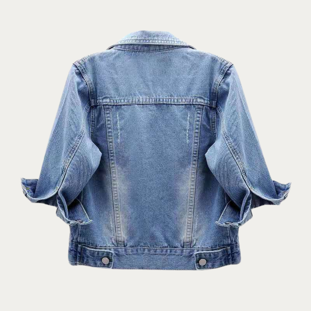 FEMKE | KLASSISK DENIMJAKKE