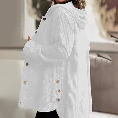 Camille™ – Velourshættetrøje til efteråret