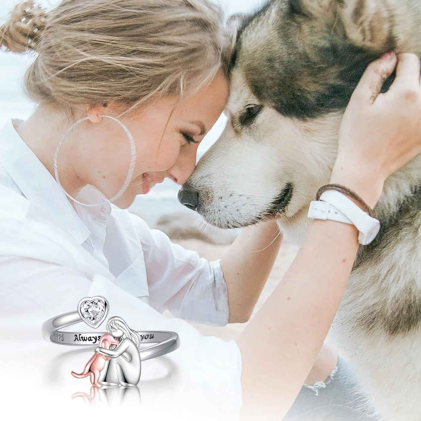 AlwaysPaw - Ring med hundeikon