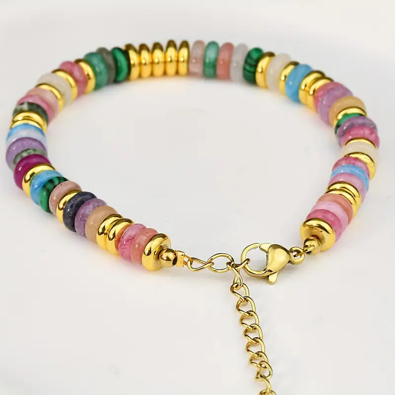 Farverig Harmoni Armbånd | Sammen mod Brystkræft (1+1 GRATIS)