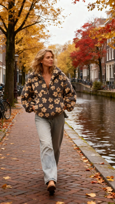Clara – Hyggelig Sherpa Fleece