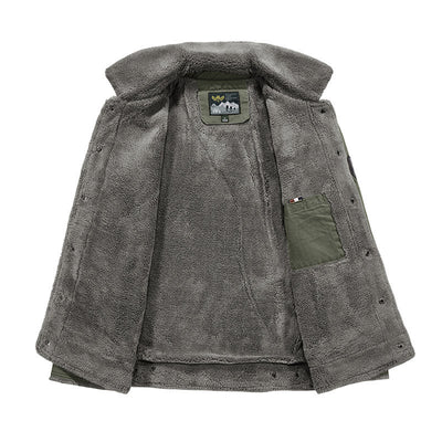 Vestiri™ | Robust Jakke med Sherpa-For