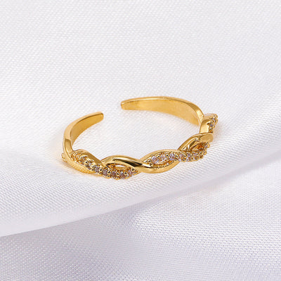 Snoet Elegance Ring | Sammen mod Brystkræft (1+1 GRATIS)