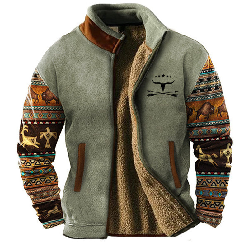 Mathéo - Casual fleece jacket til mænd