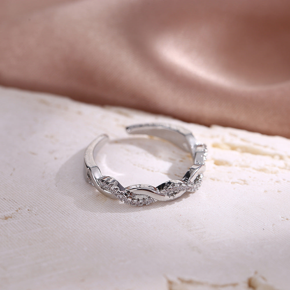 Snoet Elegance Ring | Sammen mod Brystkræft (1+1 GRATIS)