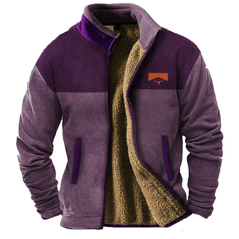 Mathéo - Casual fleece jacket til mænd