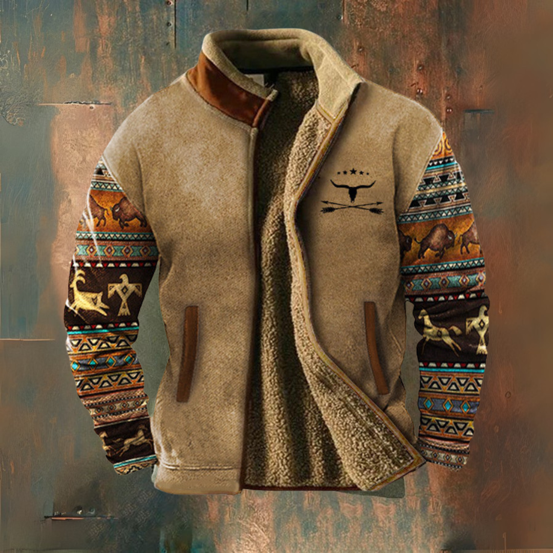 Mathéo - Casual fleece jacket til mænd