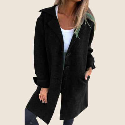 Sofia – Blød jakke med knapper
