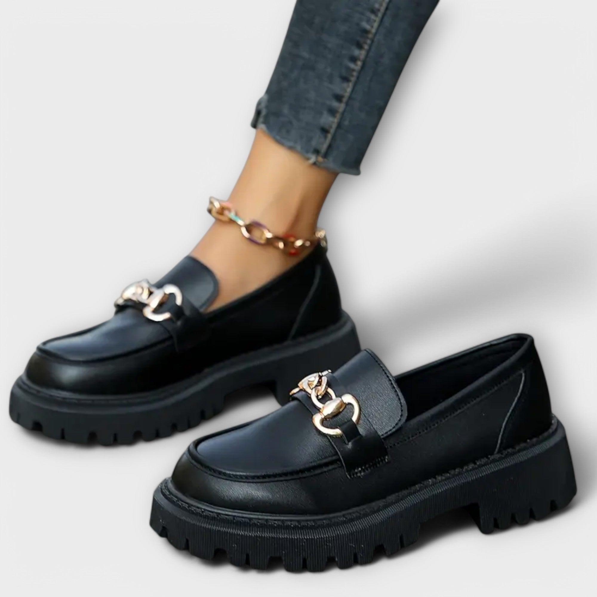 Jackie™ - Trendy loafers med spænde