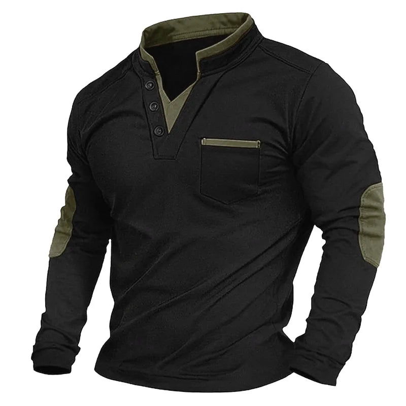 Vestiri™ | Herre V-hals Sweatshirt