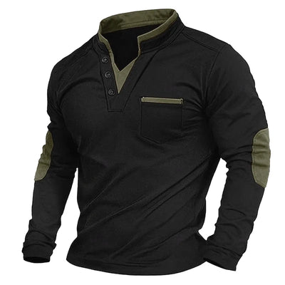 Vestiri™ | Herre V-hals Sweatshirt