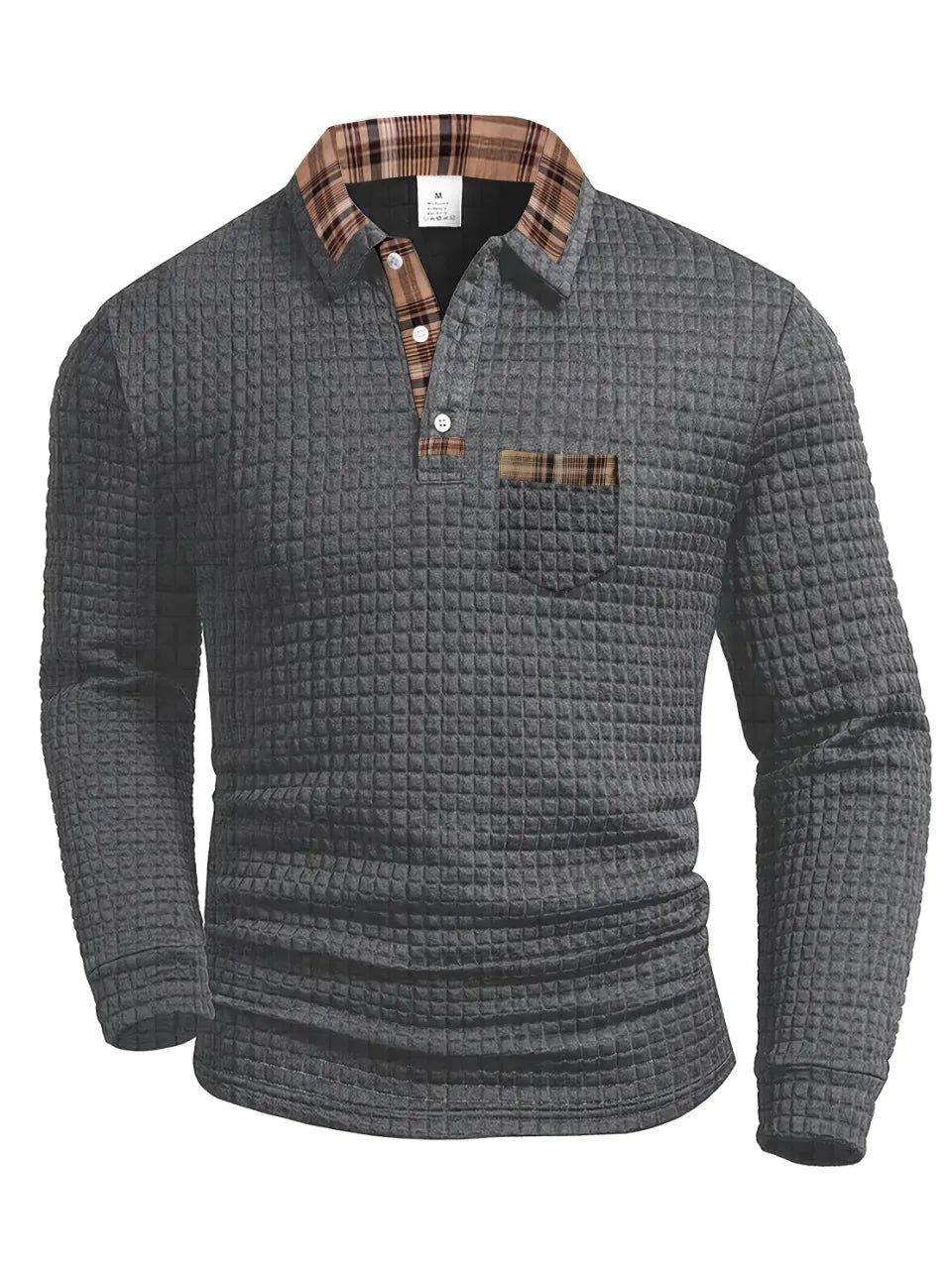 Oliver™ | Poloshirt med Ternet Mønster