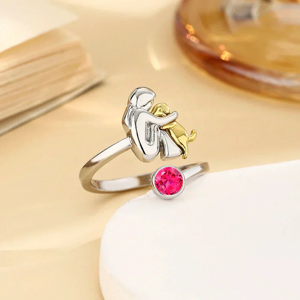 ForeverHug - Ring Med Hund Ikon