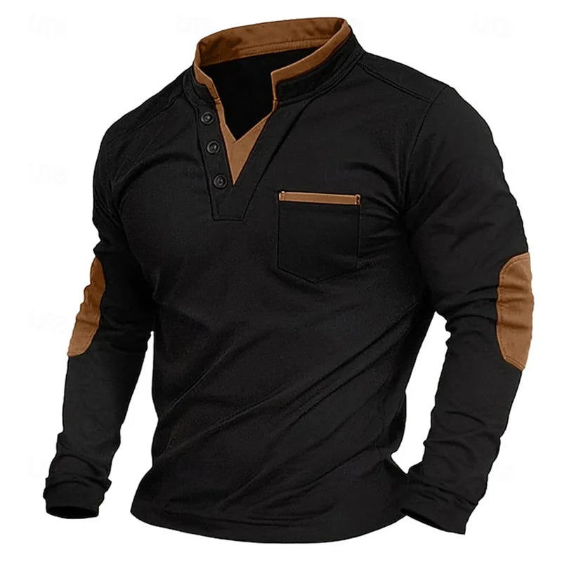 Vestiri™ | Herre V-hals Sweatshirt