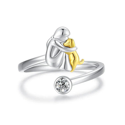 ForeverHug - Ring Med Hund Ikon