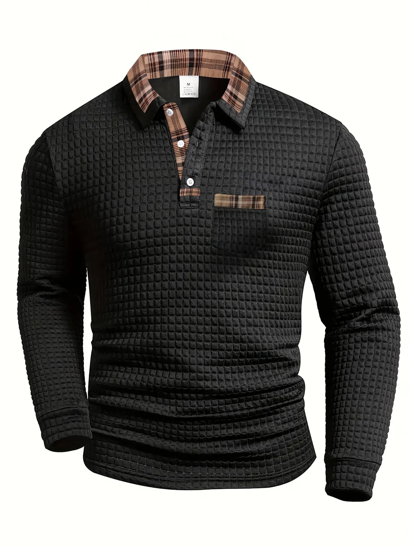 Oliver™ | Poloshirt med Ternet Mønster