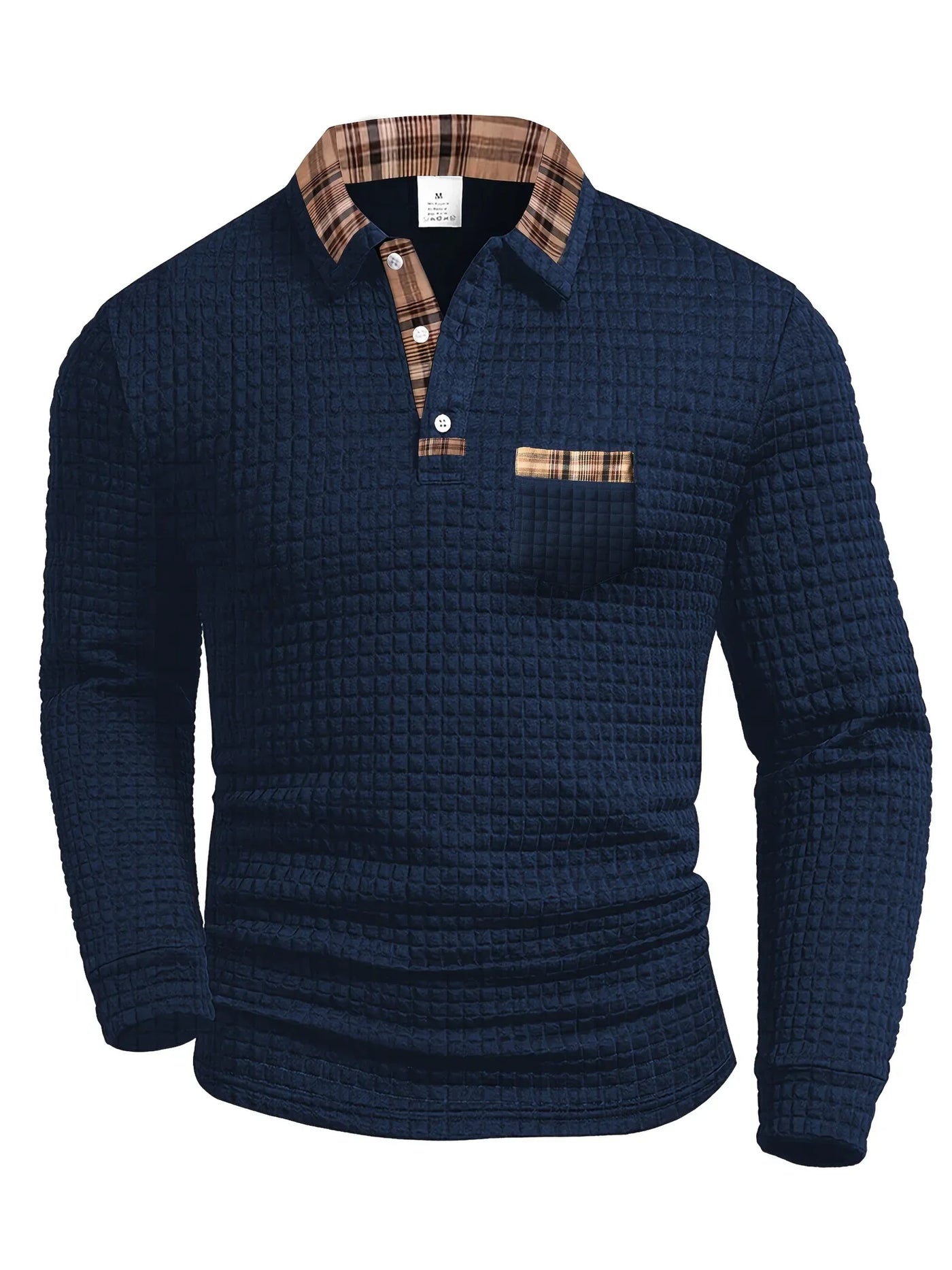 Oliver™ | Poloshirt med Ternet Mønster