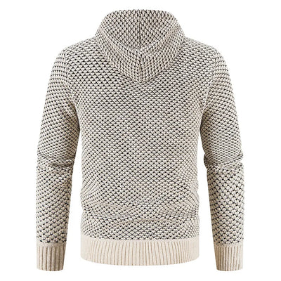 Henrik™ | Premium Strikjakke med Fleecefor