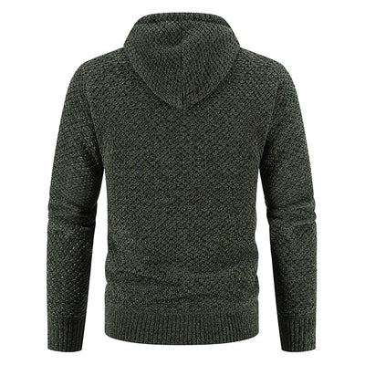 Henrik™ | Premium Strikjakke med Fleecefor