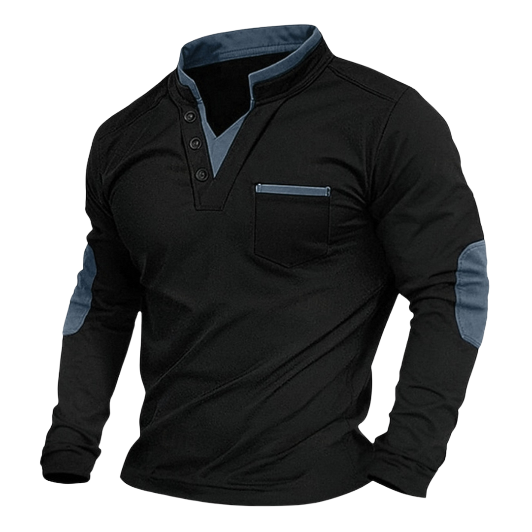 Vestiri™ | Herre V-hals Sweatshirt