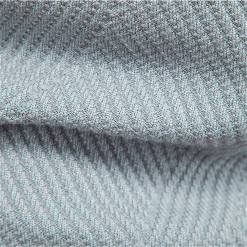Vestiri™ | Patchwork Striktrøje med Lange Ærmer