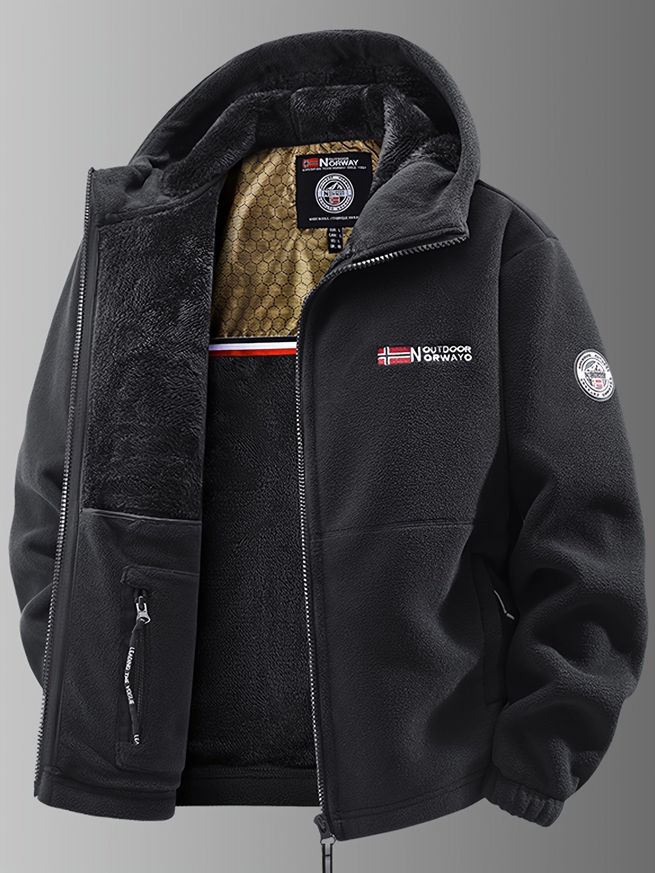 Norvik™ | Termofleece Vinterjakke