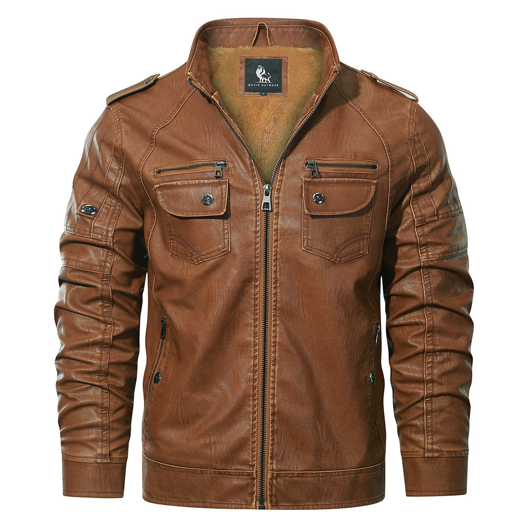 Tobias® | Bikerjakke i Fleece