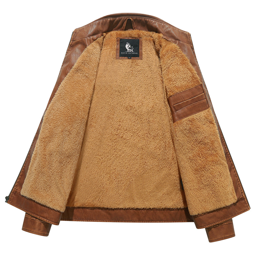 Tobias® | Bikerjakke i Fleece