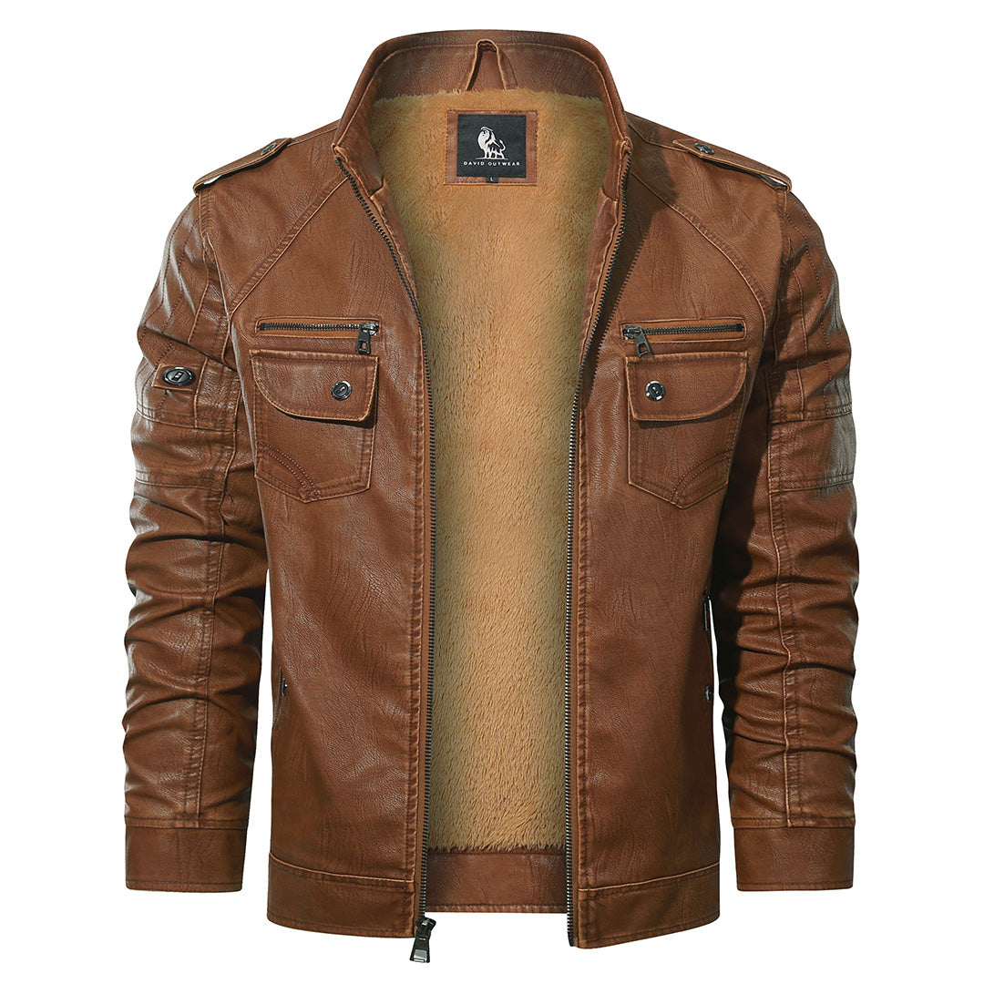 Tobias® | Bikerjakke i Fleece