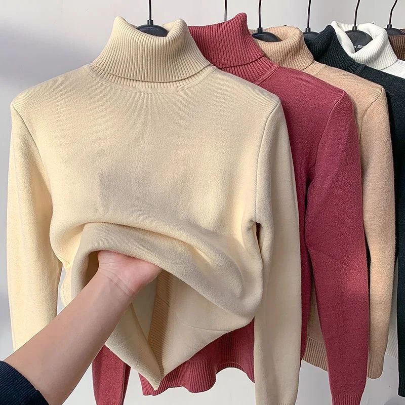 Kyra | Varm Casual Rullekrave Sweater