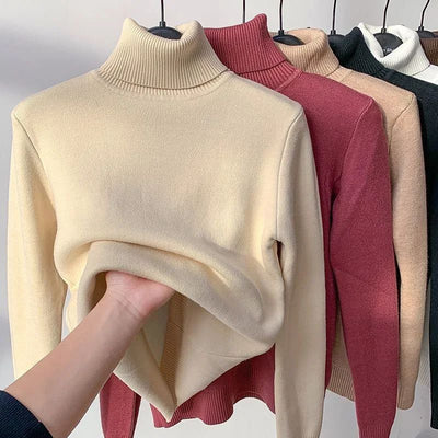 Kyra | Varm Casual Rullekrave Sweater