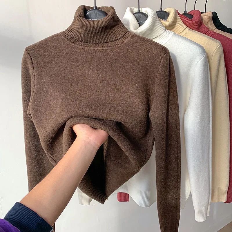 Kyra | Varm Casual Rullekrave Sweater