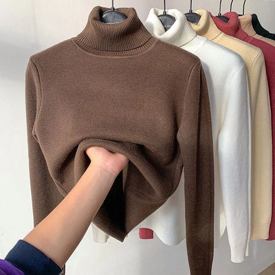 Kyra | Varm Casual Rullekrave Sweater
