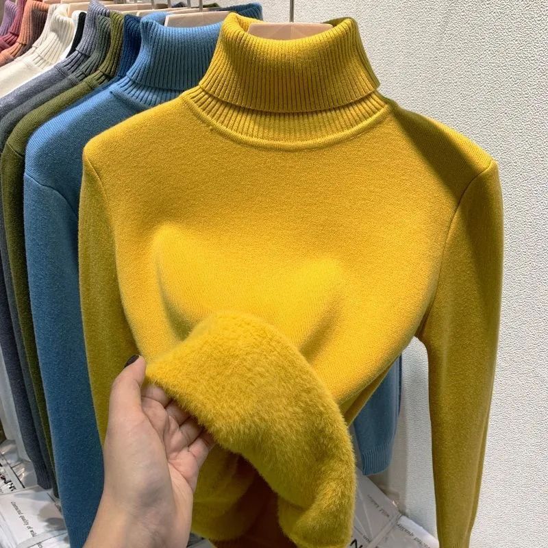 Kyra | Varm Casual Rullekrave Sweater