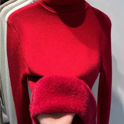 Kyra | Varm Casual Rullekrave Sweater