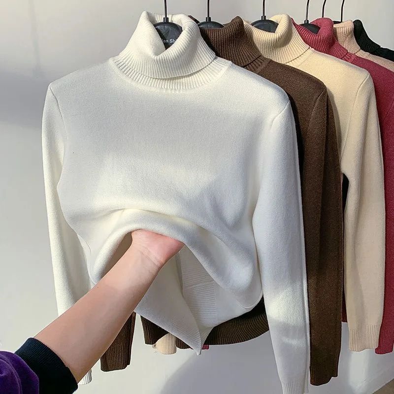 Kyra | Varm Casual Rullekrave Sweater