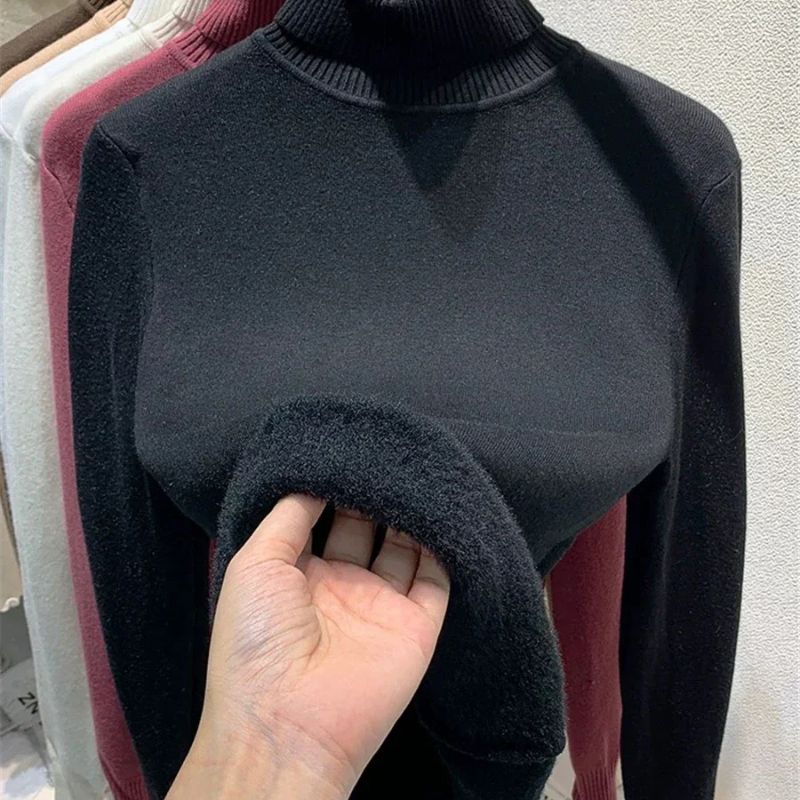 Kyra | Varm Casual Rullekrave Sweater