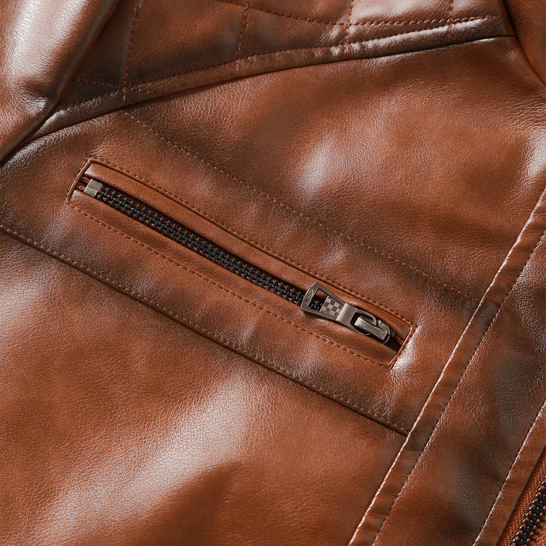 Georg® | Roadster læderjakke