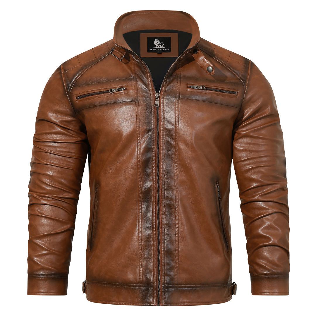 Georg® | Roadster læderjakke