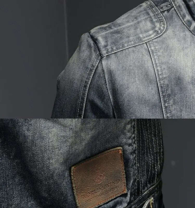 Alessio | Retro Denim Jakke